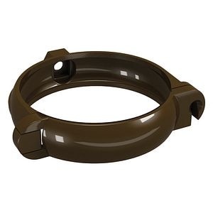 Colier burlan, din PVC, maro, diametru 80 mm_100859417