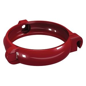 Colier burlan, PVC, maro, diametru 80 mm
