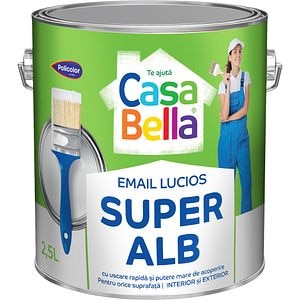 Email lucios CasaBella, super alb, 2.5 l