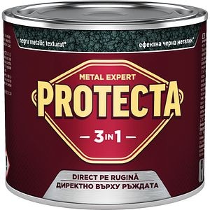 Email 3in1 Protecta, negru metalic texturat, 500 ml