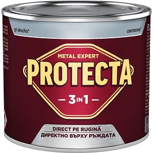 Email PROTECTA 3-in-1, interior/exterior, gri deschis, 500 ml