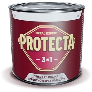 Email PROTECTA 3-in-1, interior/exterior, alb, 500 ml