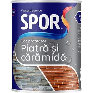 Lac protector pentru piatra si caramida Spor, incolor, 2.5L