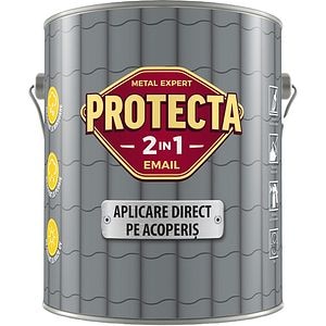 Email pentru acoperis 2in1 Protecta, gri antracit RAL7016, 500 ml