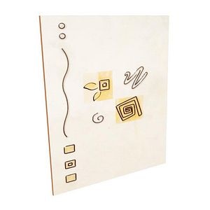 Faianta decor interior, maro, 30 x 20 x 0.65 cm  Kai Dalia