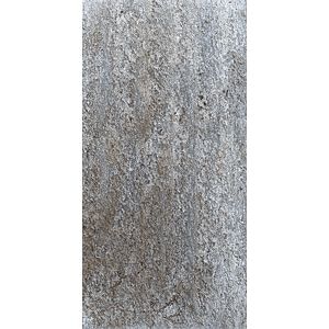 Gresie interior si exterior Vulcano, 30 x 60 cm, grosime 8.5 mm, 1.62 m2, gri piatra