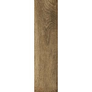 Gresie interior si exterior Acacia, 15.5 x 60.5 cm, grosime 9 mm, 1.44 m2, maro lemn