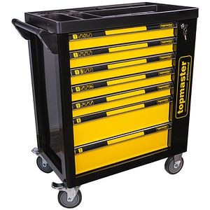 Dulap scule TOPMASTER, 7 sertare, 219 piese