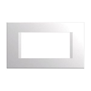 Rama line 4 posturi, alb, TEM MODUL