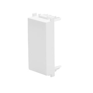 Modul clapeta 1 modul, alb  Tem