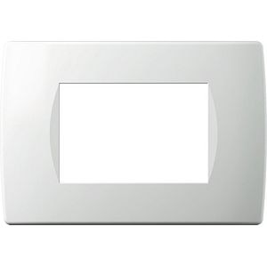 Rama decorativa soft 3 posturi, alb, TEM MODUL
