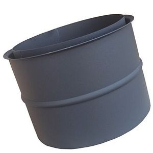 Capsa horn dublu, otel, 15 cm