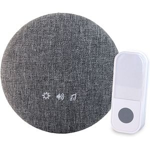 Sonerie wireless COMMEL, 38 melodii, 200m, gri