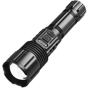 Lanterna LED PROMELEK, 600lm, acumulator 1200 mAh, negru
