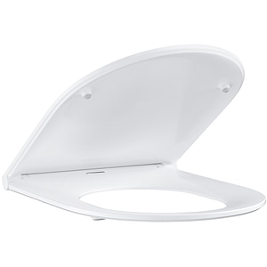 Capac WC GROHE Bau Ceramic 39913000, SoftClose, slim, duroplast, alb