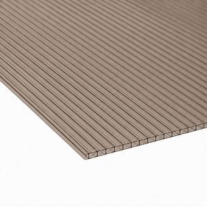 Policarbonat celular Carboplak, 6 x 2.1 m, 4 mm, bronz