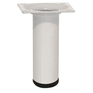 Picior rotund, 30 x 100 mm, alb