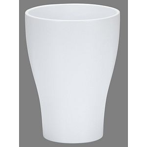 Ghiveci orhidee, conic alb, 13 cm • Scheurich