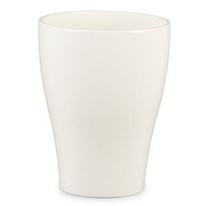 Ghiveci, conic alb, 10.1 cm • Scheurich