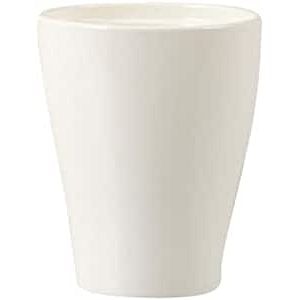 Ghiveci orhidee, conic alb, 16.2 cm • Scheurich