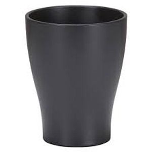 Ghiveci, conic negru, 10.1 cm • Scheurich