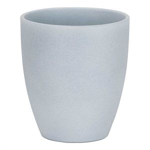 Ghiveci, rotund gri deschis, 13 cm • Scheurich