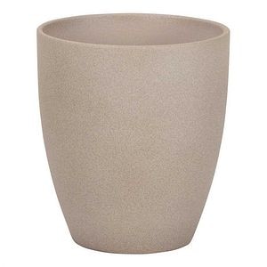 Ghiveci orhidee, rotund maro, 13 cm • Scheurich