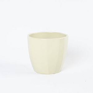 Ghiveci, rotund verde Elegance, 10 cm • Scheurich