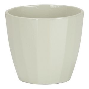 Ghiveci, rotund verde Elegance, 12 cm • Scheurich