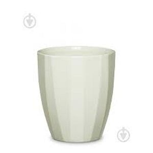 Ghiveci, rotund alb Elegance, 14 cm • Scheurich