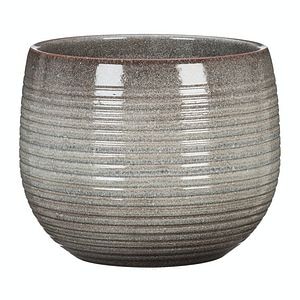Ghiveci, rotund gri Wild Ice, 23.5 cm • Scheurich