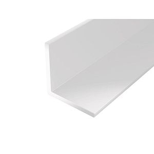 Cornier PVC, 10 x 20 x 2000 mm, alb 