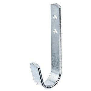 Carlig pentru perete, sarcina 20 kg, 90 x 30 x 35 mm, aluminiu 