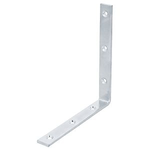 Coltar plat SUKI, 160 x 160 x 20 mm, zincat alb