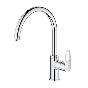 Baterie de bucatarie, monocomanda, finisaj cromat • Grohe Start Loop