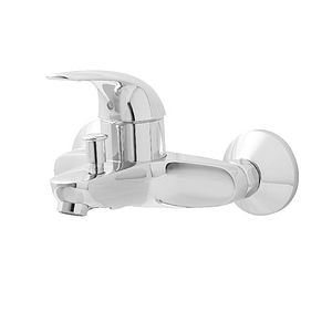 Baterie cada/dus, argintiu, monocomanda, contemporan • Grohe Swift