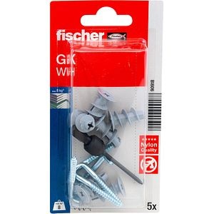 Surub cu diblu gips FISCHER GKW, 12 x 35mm, 5buc