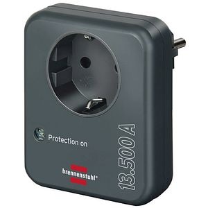 Adaptor cu protectie BRENNENSTUHL, antracit
