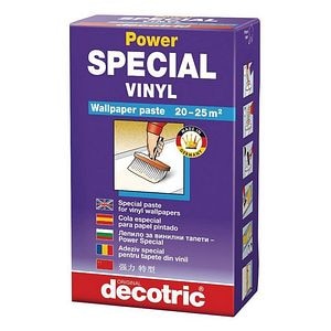 Adeziv pentru tapet vlies,  alb,  200 g • Decotric Power