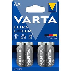 Baterie Lithium VARTA, AA, 4 bucati