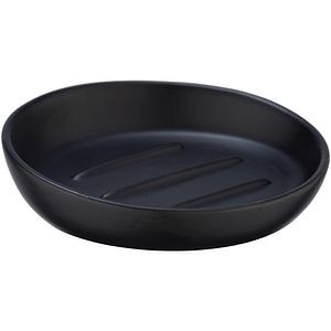 Savoniera WENKO Badi, ceramica, negru