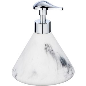 Dispenser sapun lichid WENKO Desi, 300 ml, alb-gri