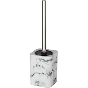 Set perie toaleta WENKO Desio, alb-gri