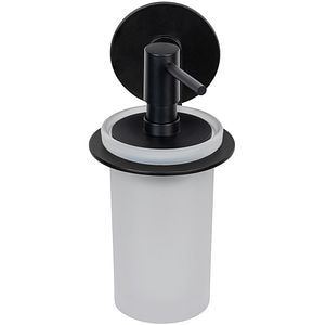 Dispenser sapun lichid WENKO Bivio, 150 ml, alb-negru