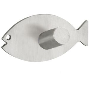 Agatatoare WENKO Fish, inox, argintiu, 2 bucati
