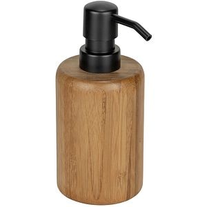 Dispenser sapun lichid WENKO Bedolla, 360 ml, maro-negru