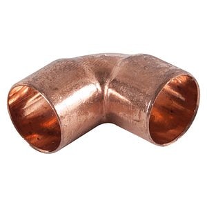 Cot cupru, 22 mm, 90 grade, interior-interior