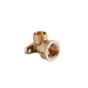 Cot cupru fix, 15 mm, racord 1/2 I, filet interior
