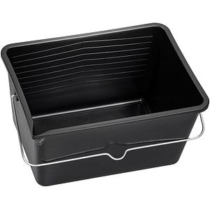 Galeata vopsea COLOR EXPERT, plastic, 12 l, negru