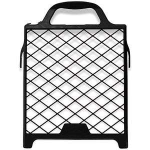 Gratar trafalet COLOR EXPERT, plastic, 21 x 25 cm, negru